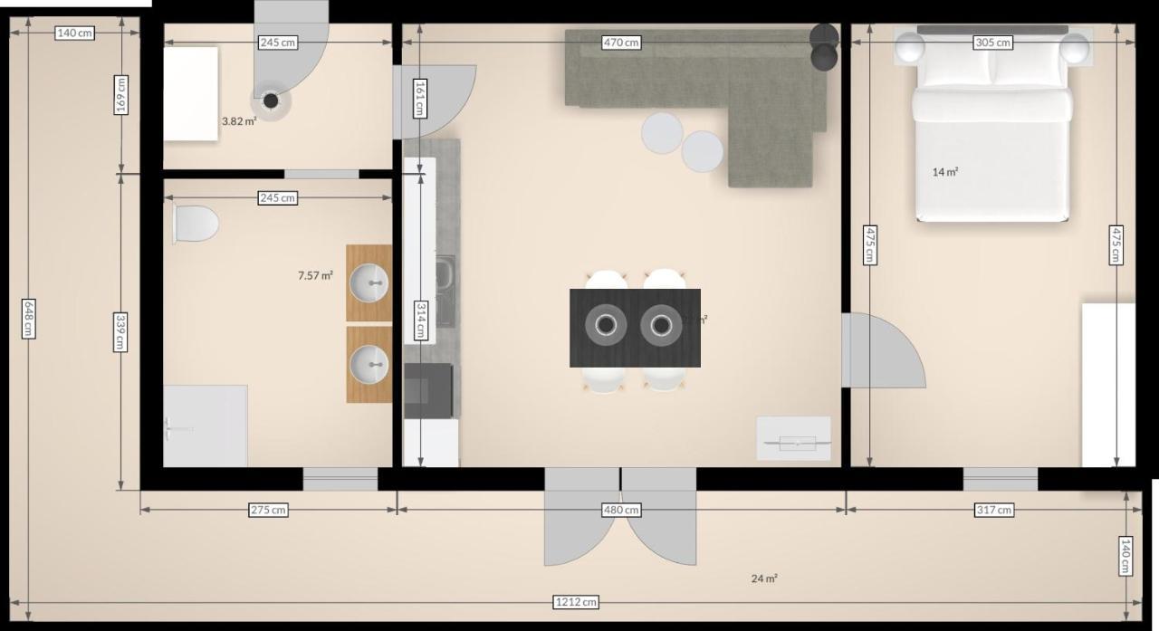 Rmg Roses Apartments Bad Kleinkirchheim Exterior foto